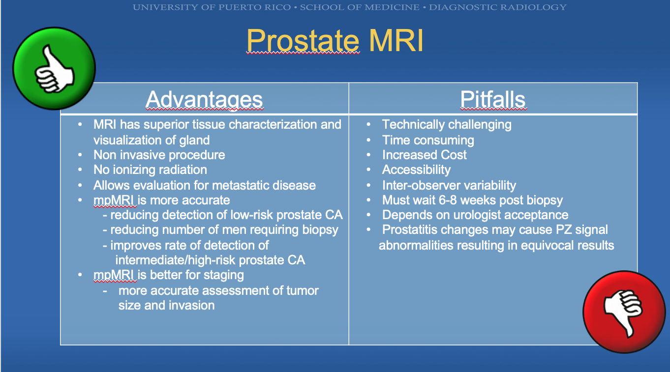 prostate mri pitfalls